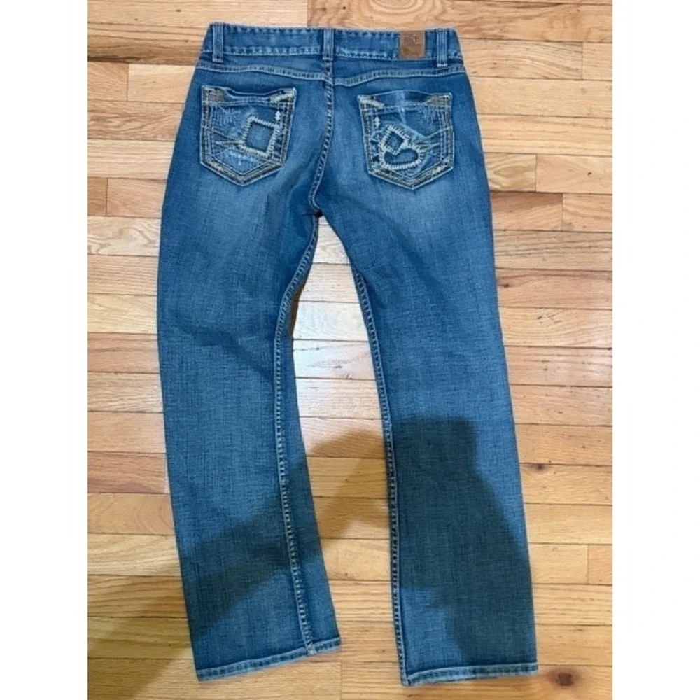 BKE Buckle Culture Boot Jeans Stretch Denim 29x29.5‎ EUC T31-20